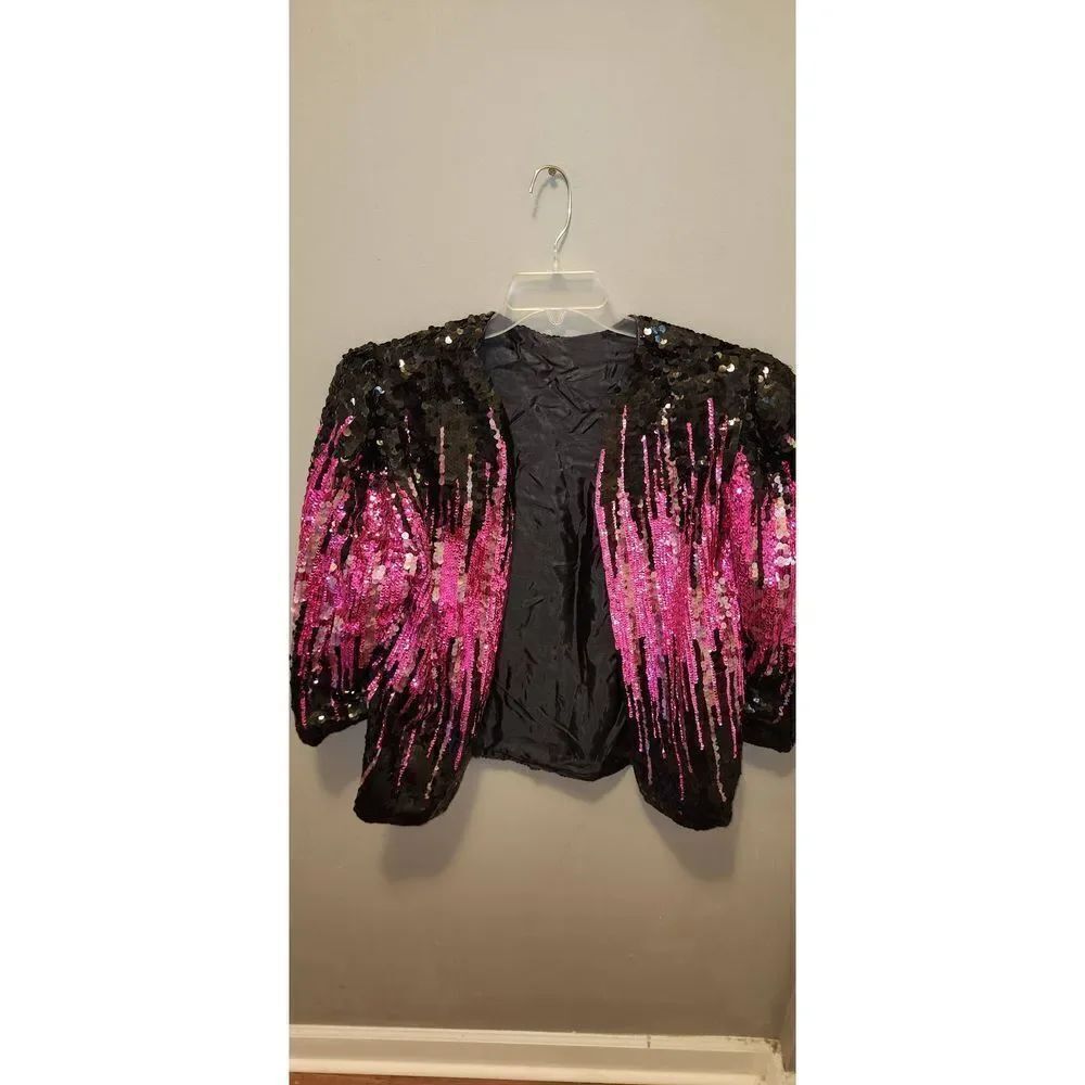 Handmade Sequined Jacket - Picture 2 of 5
